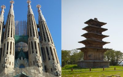 Patrimonio de la Humanidad con gran valor histórico/cultural: La arquitectura de Antoni Gaudi y el sitio histórico de Baekje